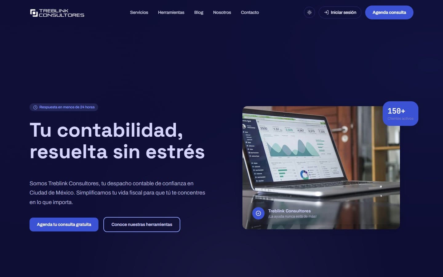 Treblink Consultores — La portada (Web)
